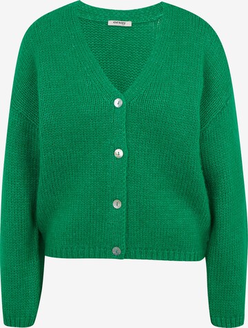 Orsay Knit Cardigan in Green: front