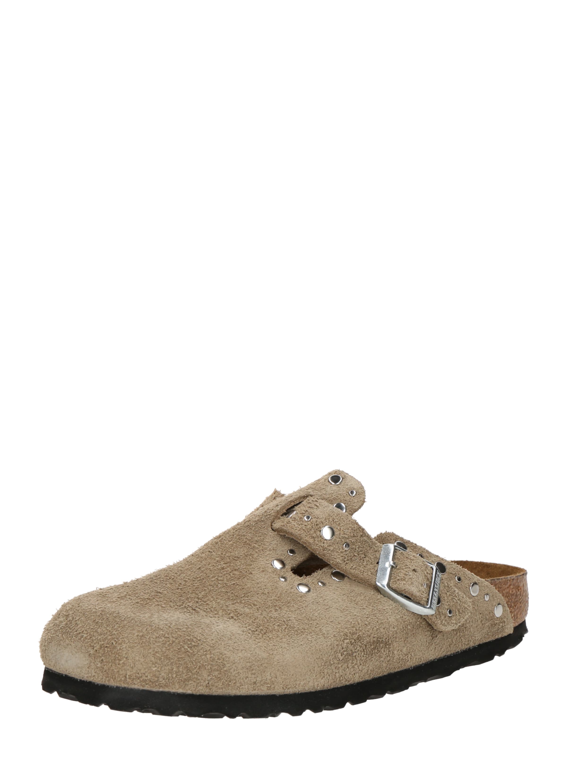 BIRKENSTOCK Puukingad 'Boston Rivet', värv beež: eest vaates