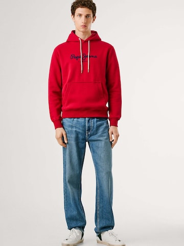 Sweat-shirt 'Macbeth' Pepe Jeans en rouge