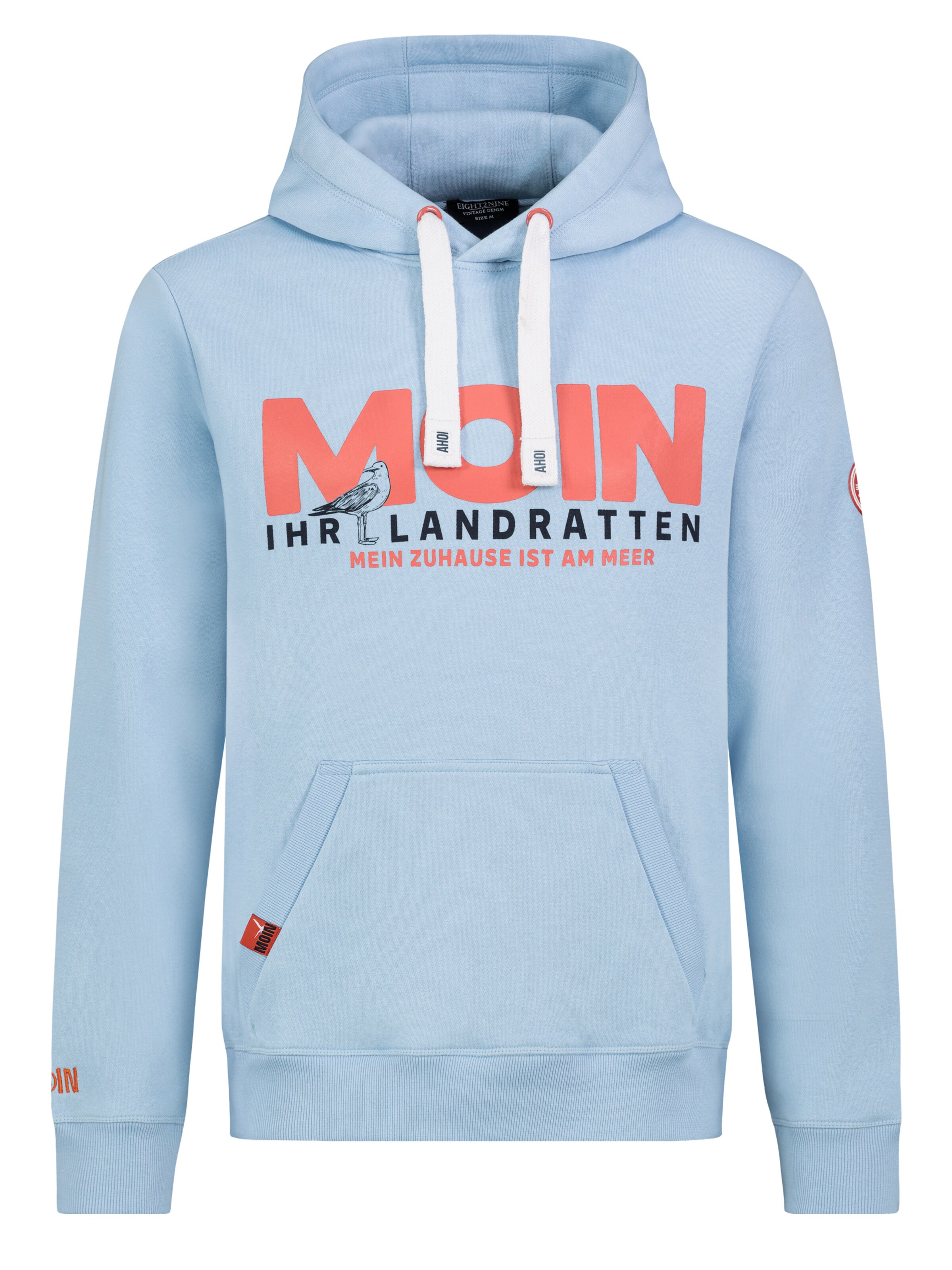 Eight2Nine Sweatshirt in Blau: Vorderseite