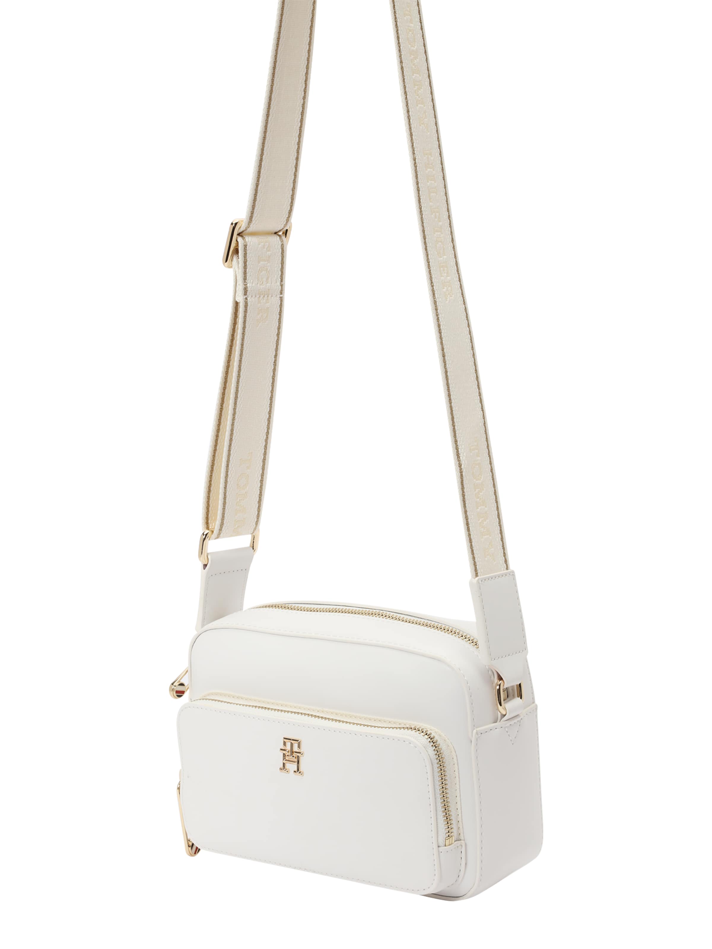 TOMMY HILFIGER - Mala de ombro 'JOY' em bege