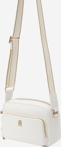 TOMMY HILFIGER Axelremsväska 'JOY' i beige