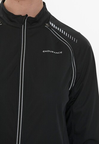 ENDURANCE Athletic Jacket 'Wadie' in Black