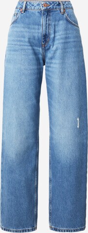 HUGO Wide leg Jeans 'Leni_B' in Blauw: voorkant