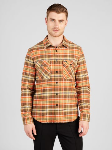 Brixton Regular fit Button Up Shirt 'BOWERY' in Mixed colors: front