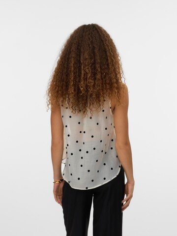 Chemisier 'YOJA' VERO MODA en beige