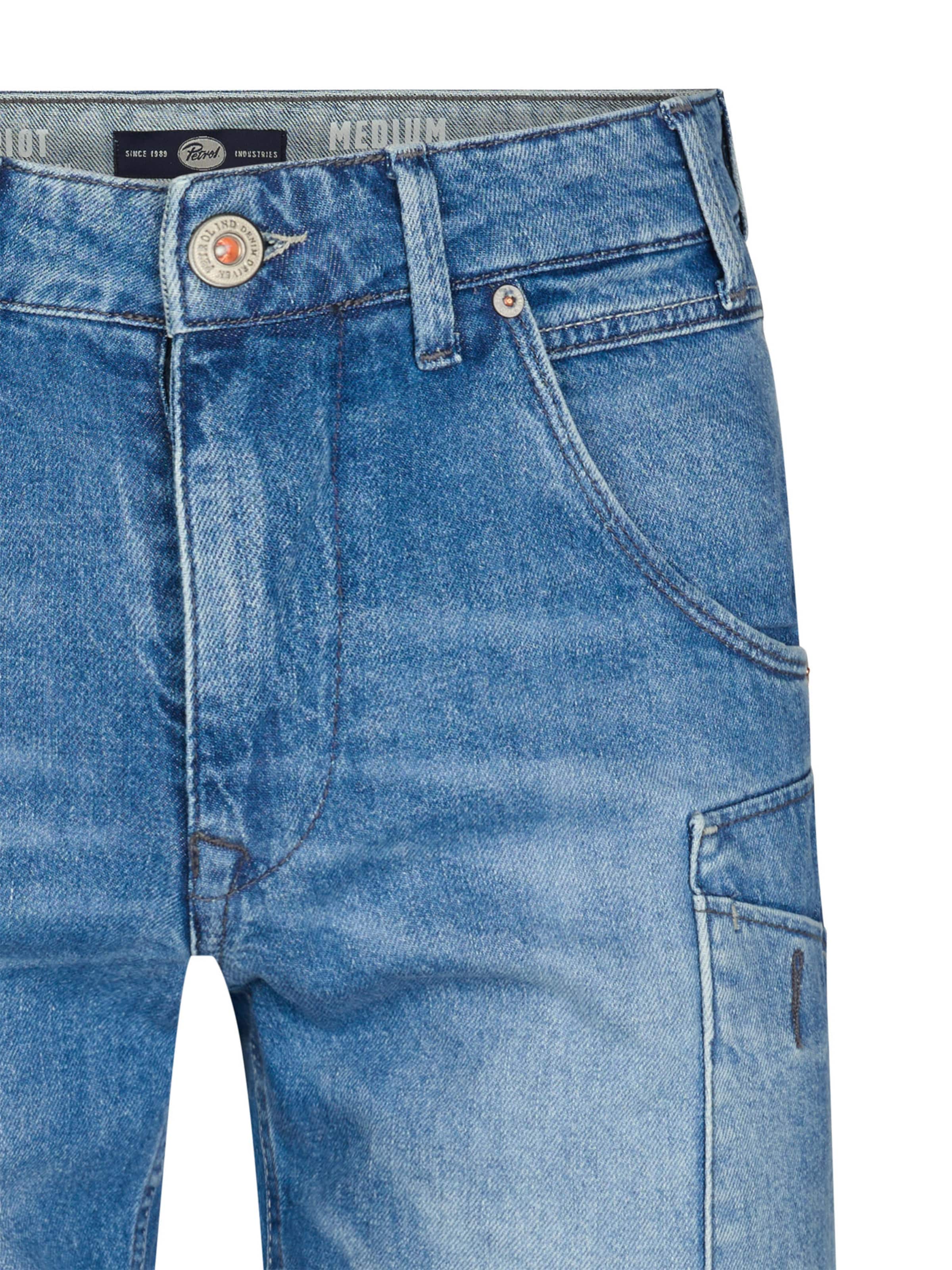 Petrol Industries Regular Jeans i blå