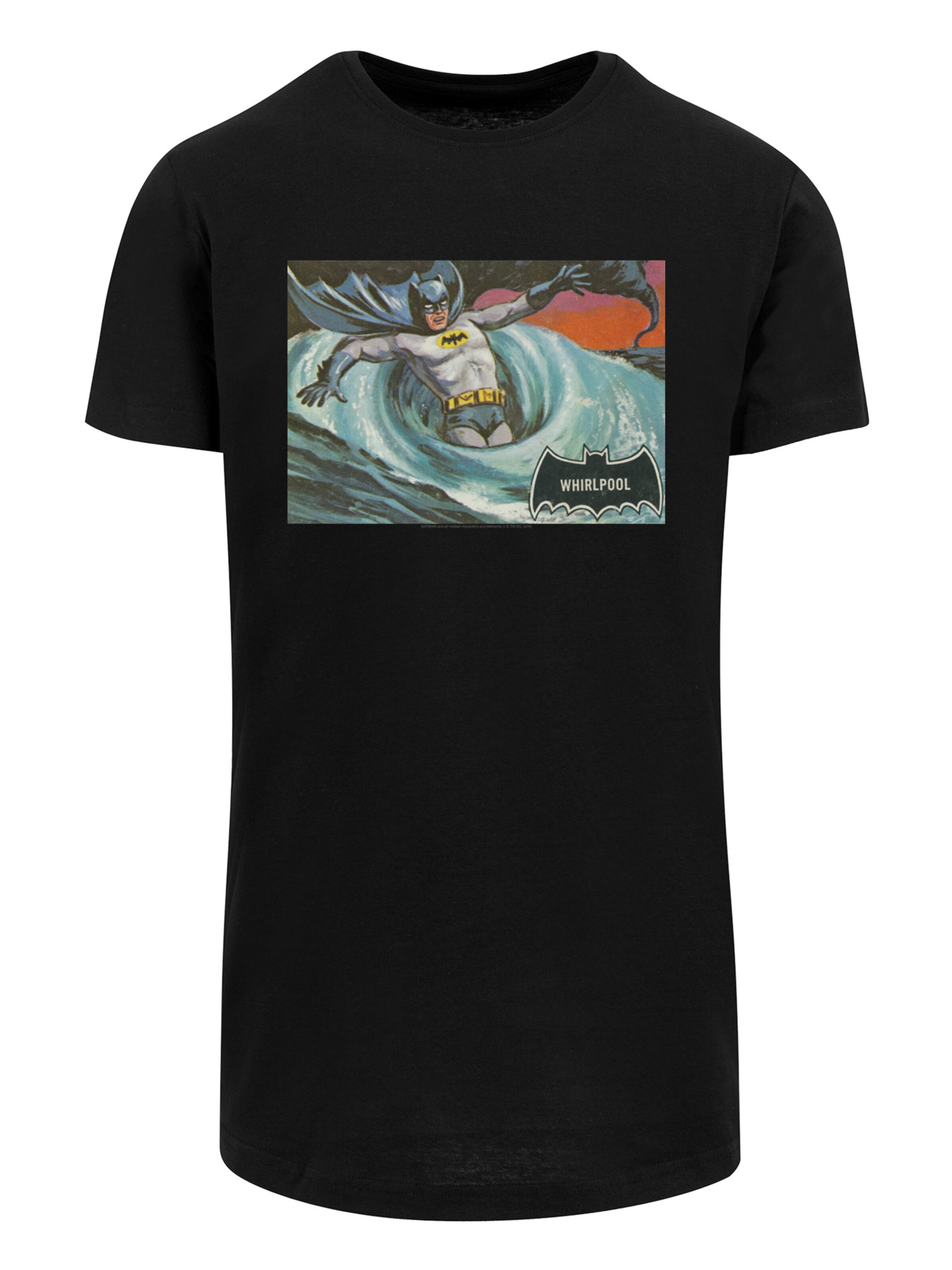 F4NT4STIC Shirt 'DC Comics Superhelden Batman TV Serie Whirlpool' in Schwarz: Vorderseite