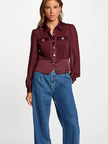 Morgan Bluse '232-CLOCLO' in Lila: Vorderseite