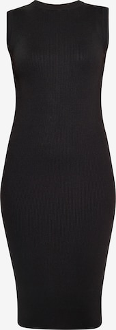 faina Dress in Black: front