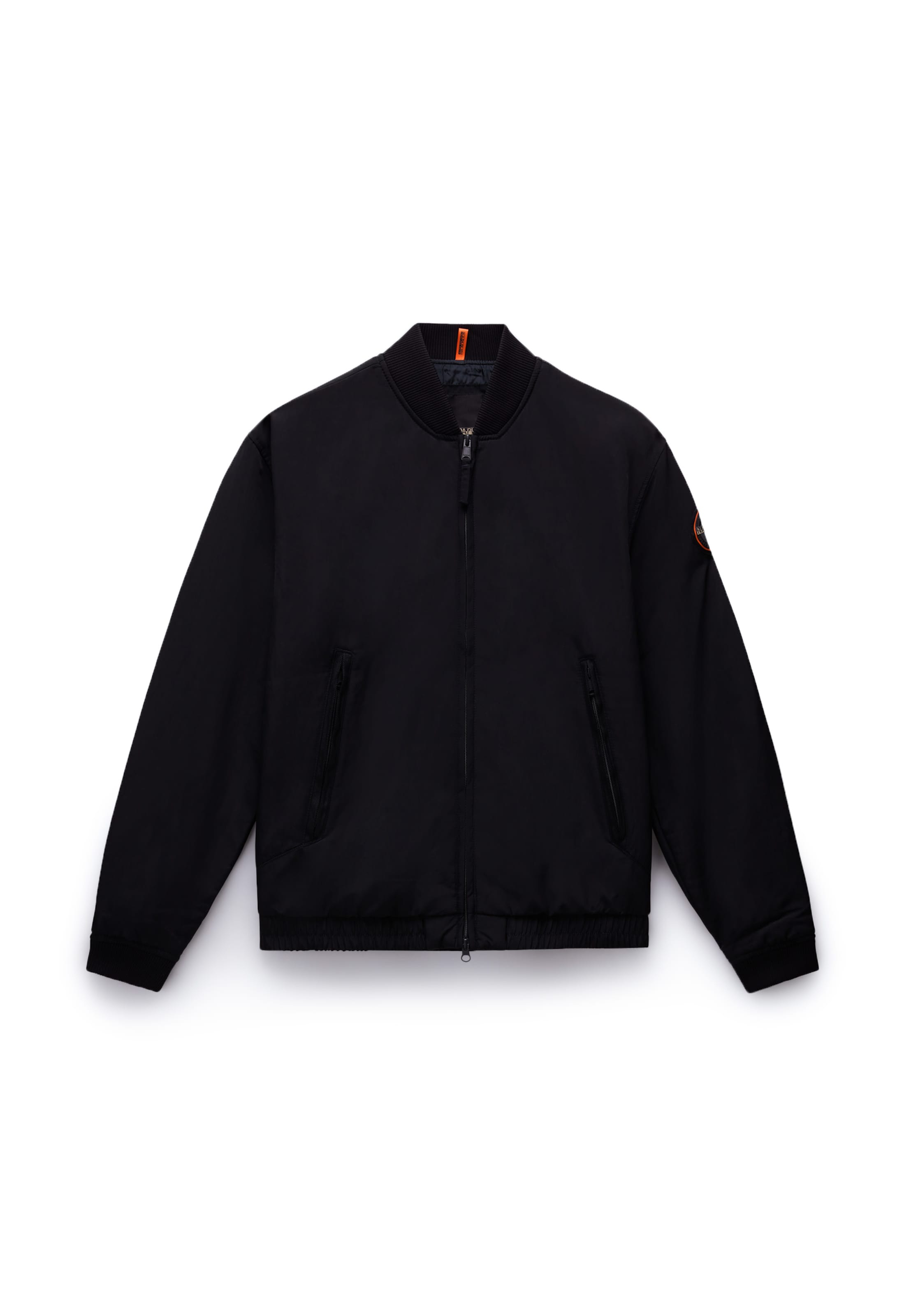 NAPAPIJRI Φθινοπωρινό και ανοιξιάτικο μπουφάν 'Montale' σε μαύρο: μπροστά