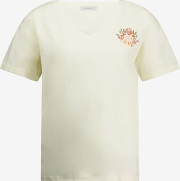 T-Shirt 'Luzia' Deeluxe en blanc : devant