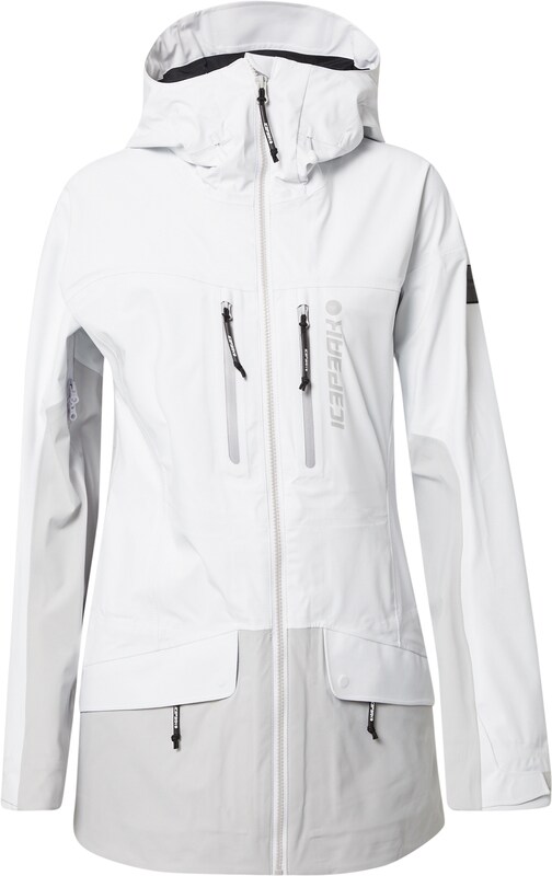 ICEPEAK Sportjacke 'DATTELN' in Grau Hellgrau ICEPEAK Sportjacke 'DATTELN' in Grau Hellgrau