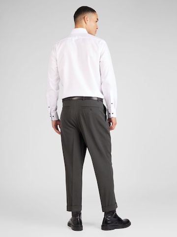 regular Pantaloni con pieghe di Studio Seidensticker in grigio