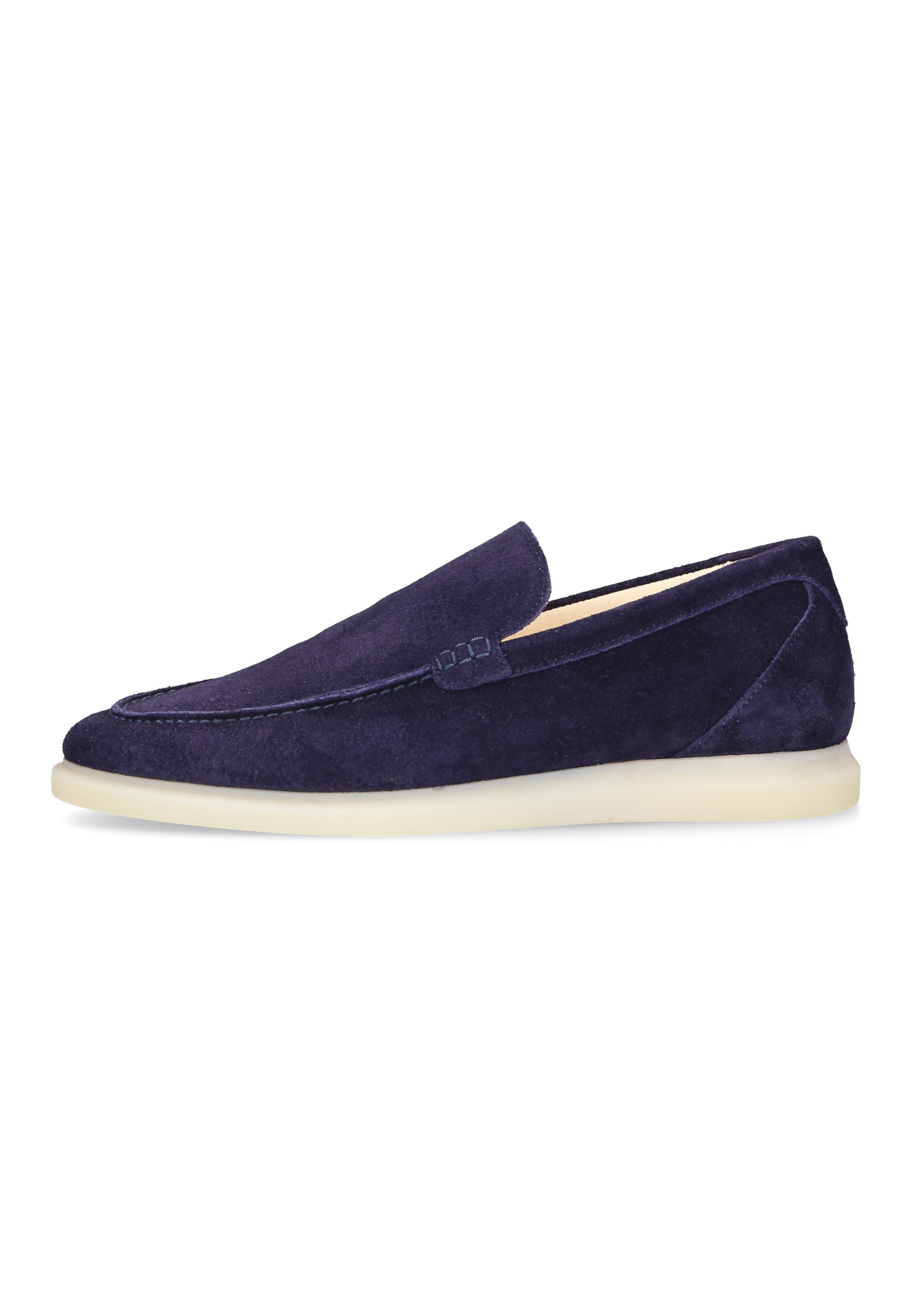 Henry Stevens Classic Flats ' Elia' in Blue: front