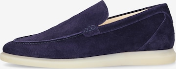 Henry Stevens Classic Flats ' Elia' in Blue: front