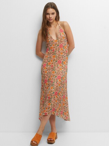 Pull&Bear Summer Dress in Orange: front