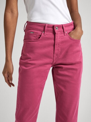 Pepe Jeans Regular Pants in Pink