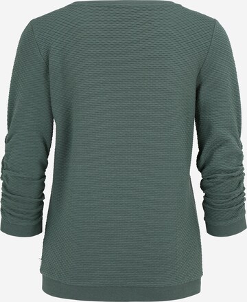 TOM TAILOR - Sweatshirt em verde