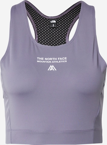 purpurinė THE NORTH FACE Biustjė Sportiniai marškinėliai be rankovių 'W MA TANKLETTE - EU': priekis