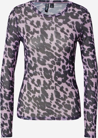 PIECES Shirt 'Lilje' in Pink: front