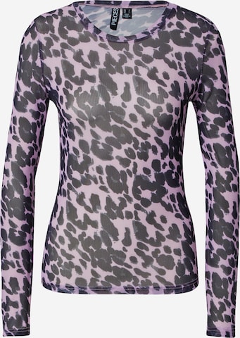 PIECES Shirt 'Lilje' in Pink: predná strana