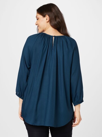 ABOUT YOU Curvy Bluse 'Talea' in Blau