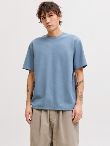 JACK & JONES T-Shirt 'JJEAUSTIN' in Blau: Vorderseite
