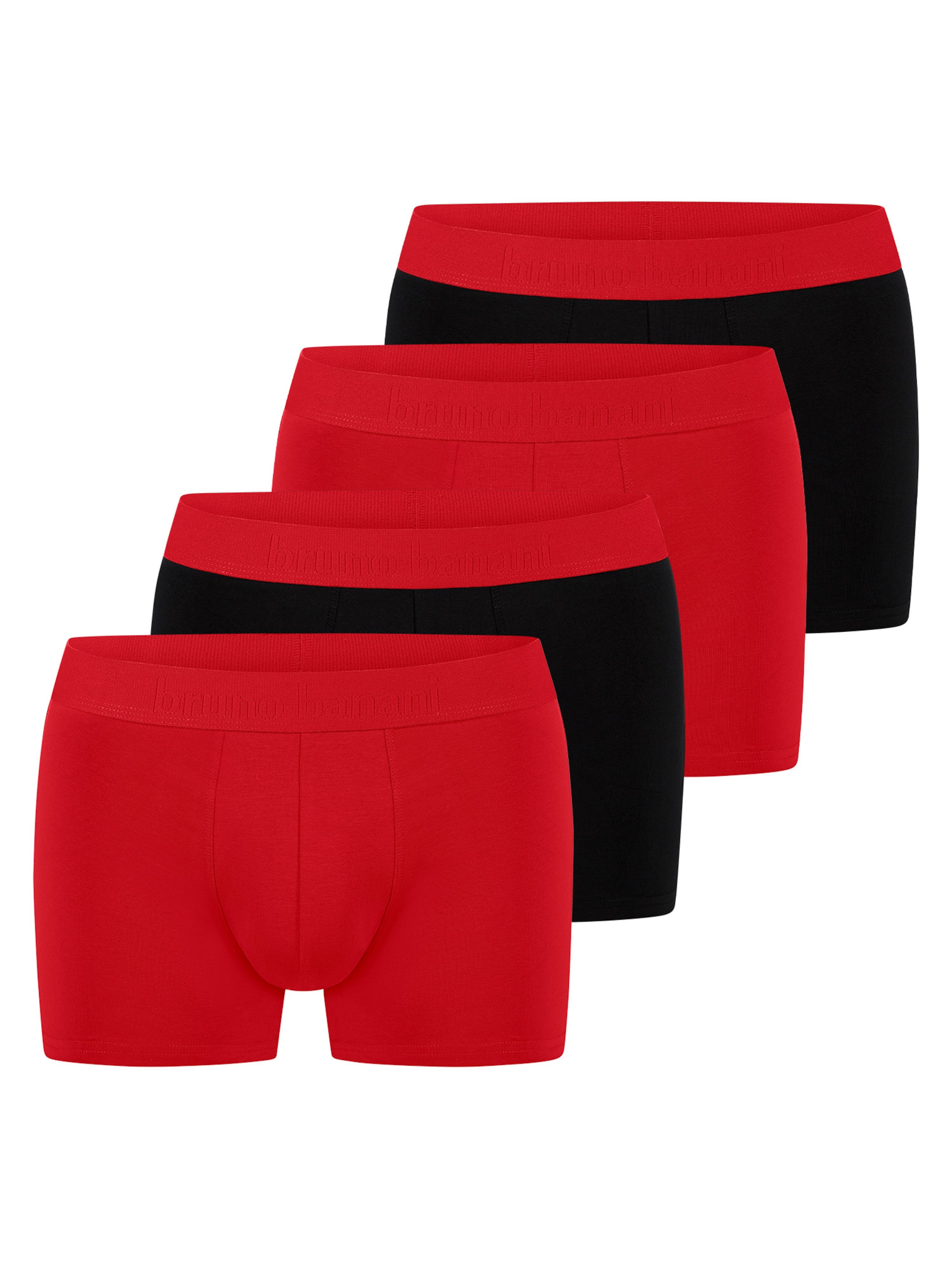Bruno Banani Boxer shorts 'Flowing' in Red: front