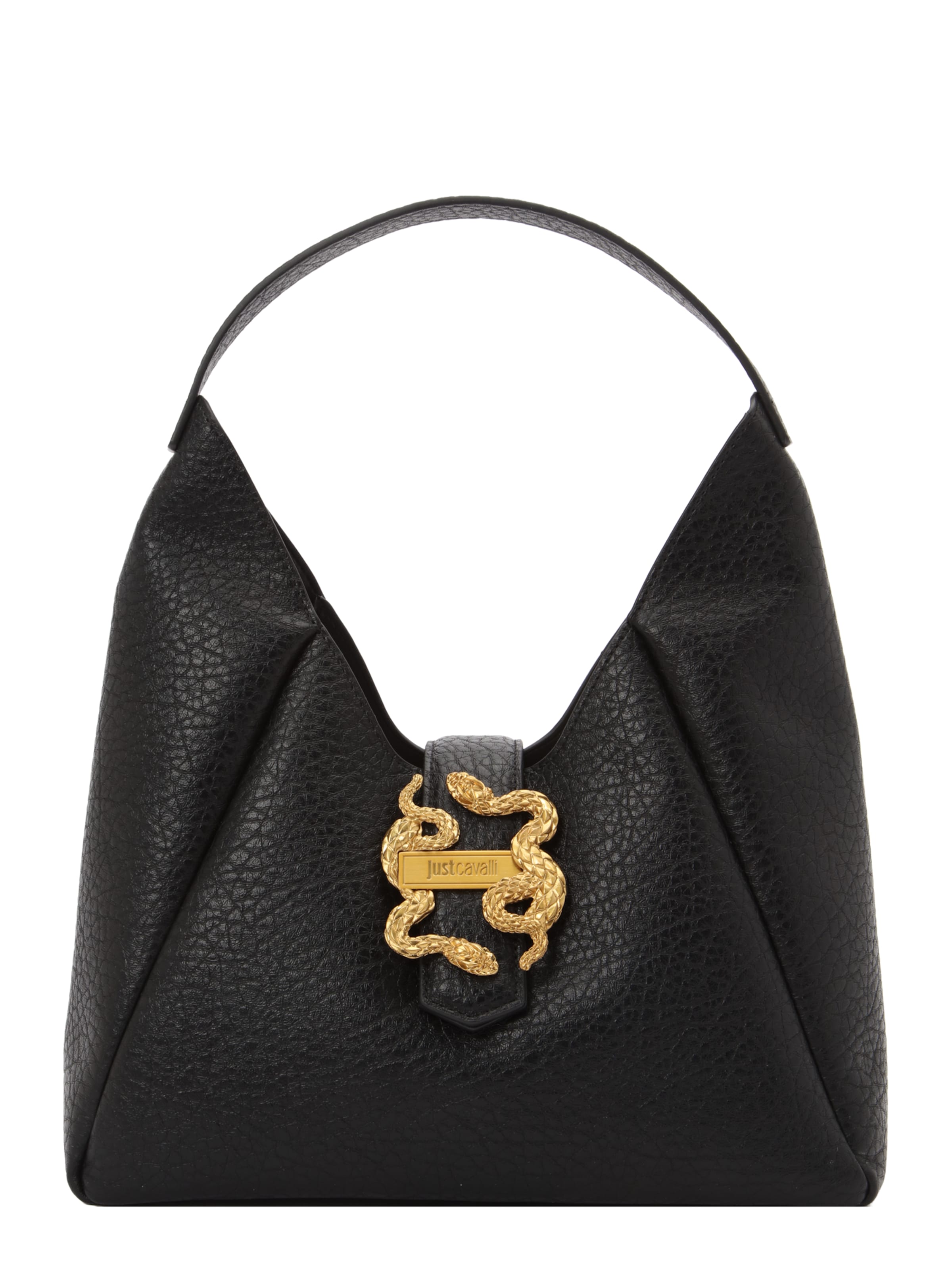 Borsa a spalla 'ICONIC SNAKES' di Just Cavalli in nero
