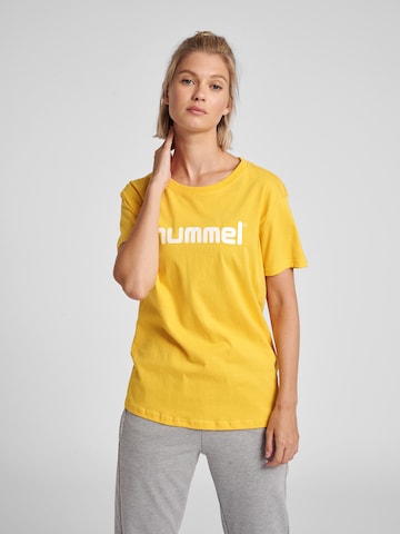 Hummel Trainingsshirt in Gelb: predná strana