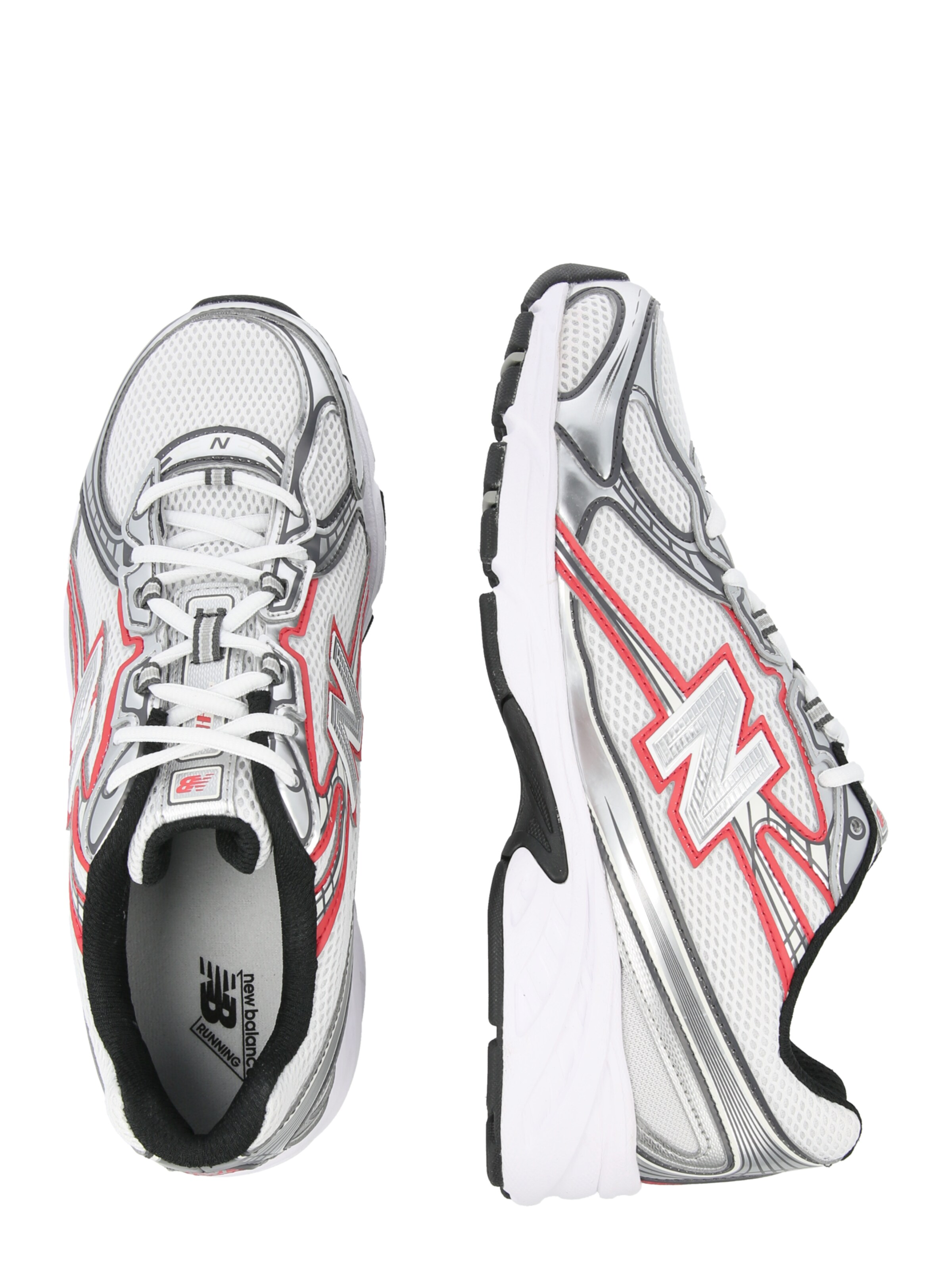 Sneaker low '740' de la new balance pe alb