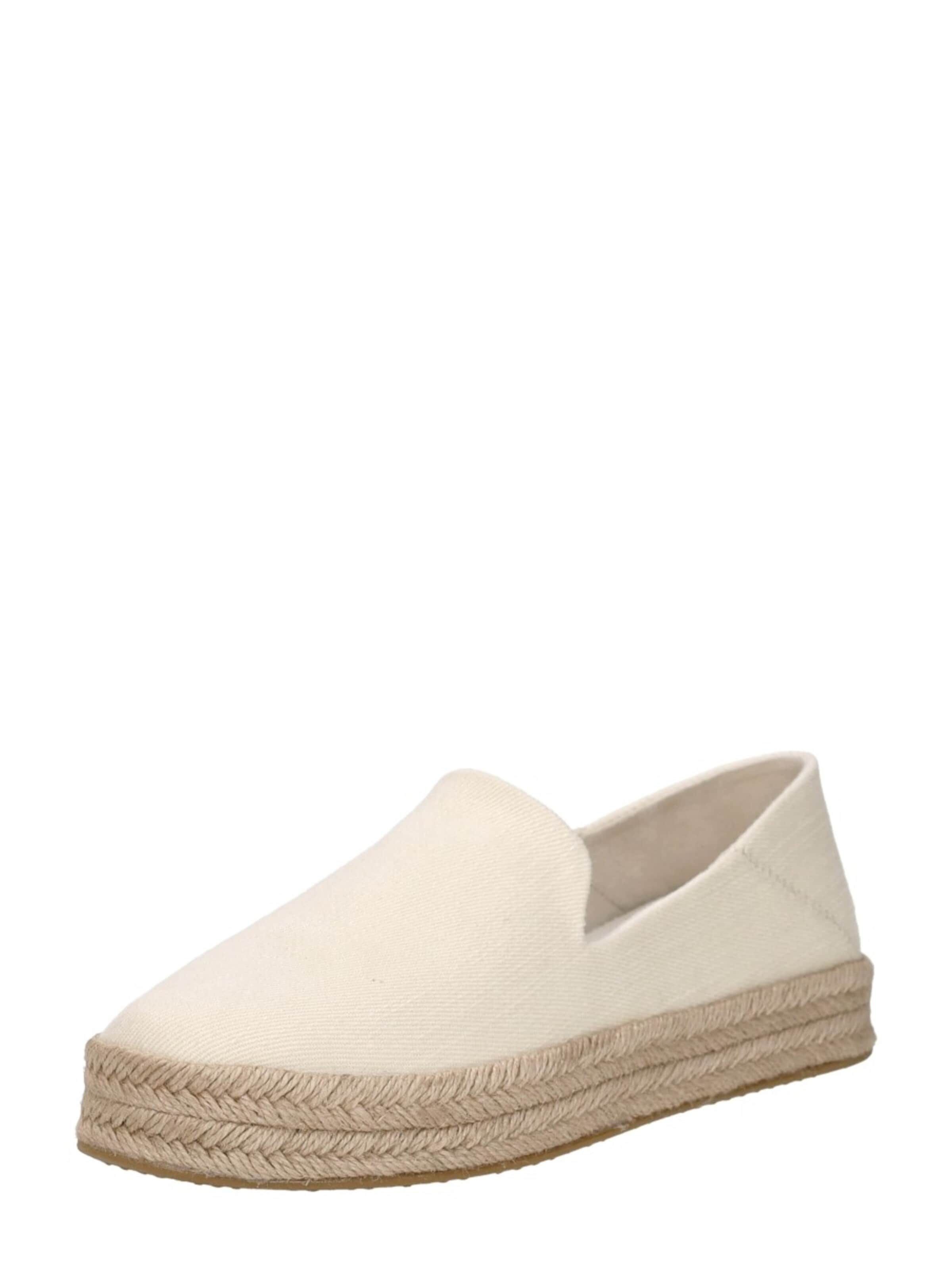 TOMS Classic Flats in White: front