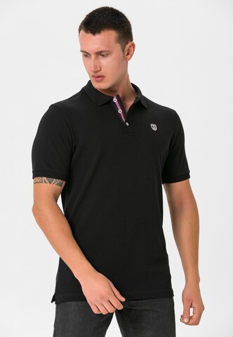 Jimmy Sanders Poloshirt in Schwarz: predná strana