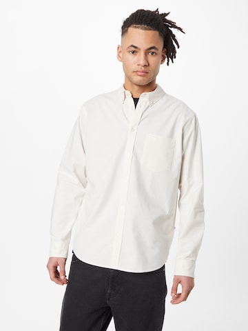 minimum Regular fit Overhemd 'Harvard 2.0' in Geel: voorkant