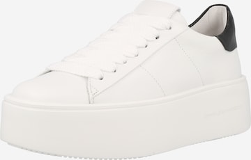 Sneaker bassa 'SHOW' di Kennel & Schmenger in bianco: frontale