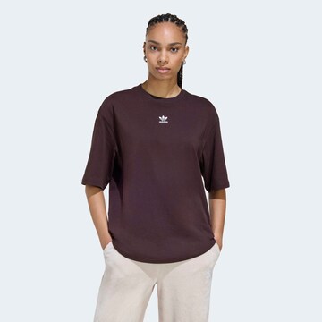 ADIDAS ORIGINALS T-Shirt in Braun: Vorderseite