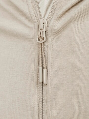 JACK & JONES Sweatjakke i beige