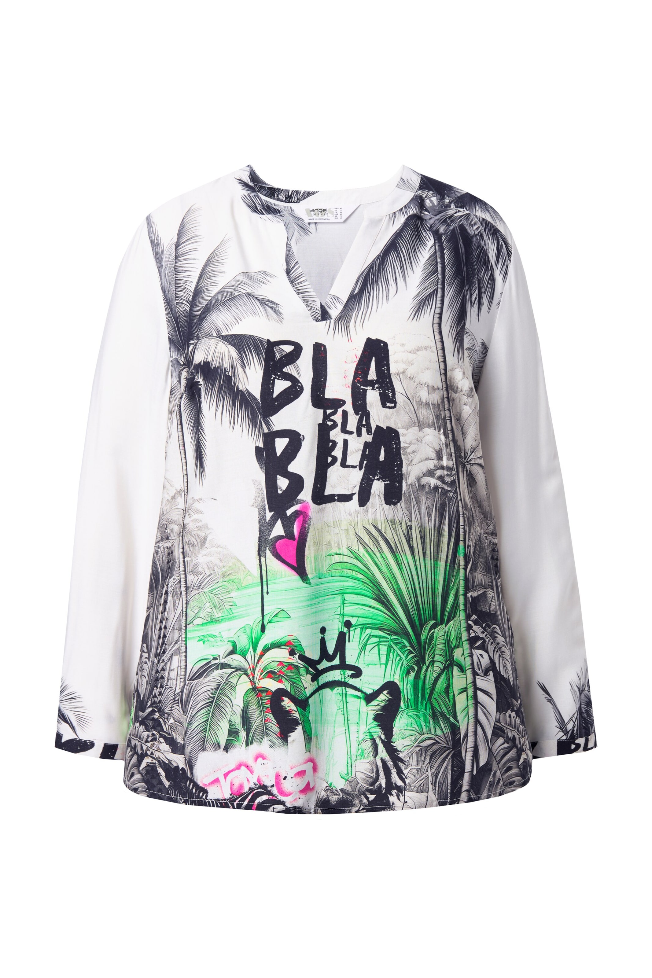 Angel of Style Tunika in Weiß: Vorderseite