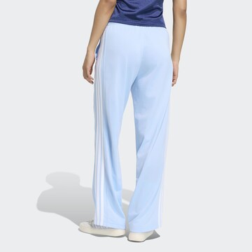 ADIDAS SPORTSWEAR Wide leg Workout Pants 'Dayready' in Blue
