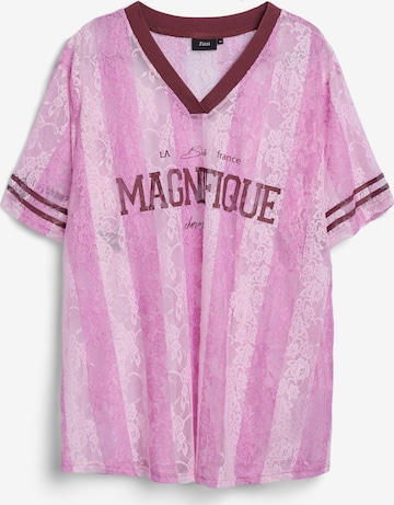 raudona Zizzi Marškinėliai 'EMonica': priekis