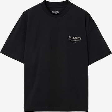 melns AllSaints T-Krekls 'Underground': no priekšpuses