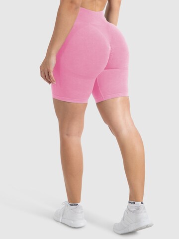 Smilodox Slim fit Leggings ' Batik Ruth ' in Pink