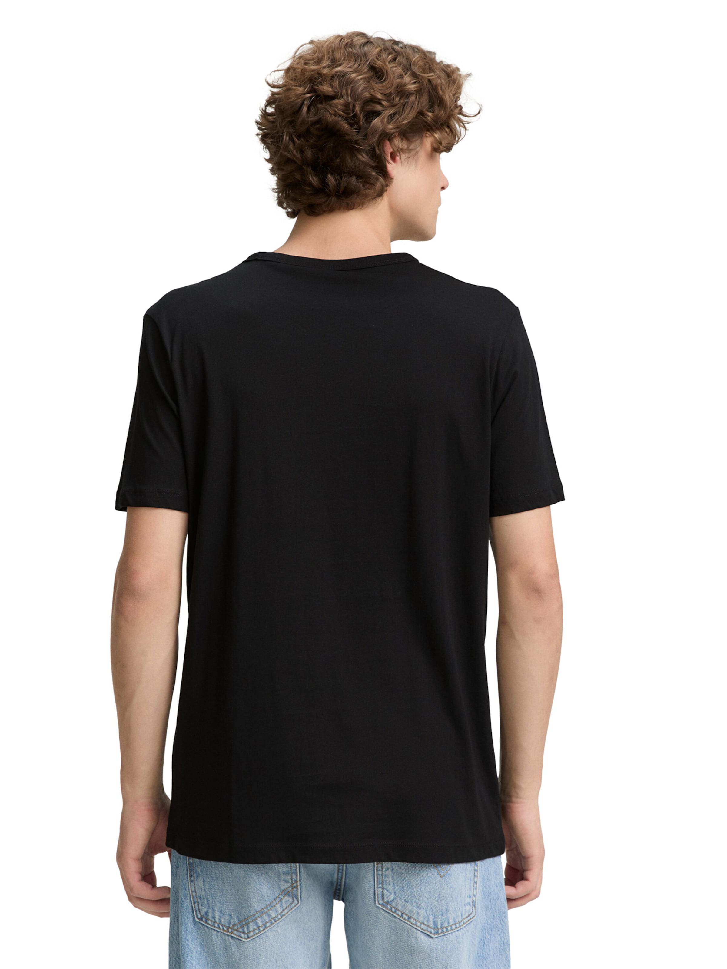 TOM TAILOR DENIM - Camiseta en negro
