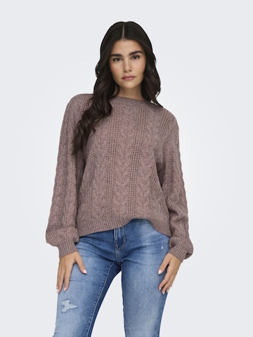 ONLY Pullover 'ONLRubina' in Pink: Vorderseite