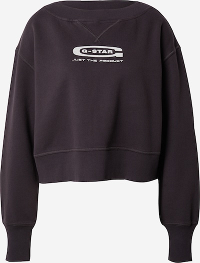 G-Star RAW Sweater majica u crna / bijela, Pregled proizvoda
