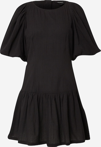 Monki Kleid in Schwarz: Vorderseite