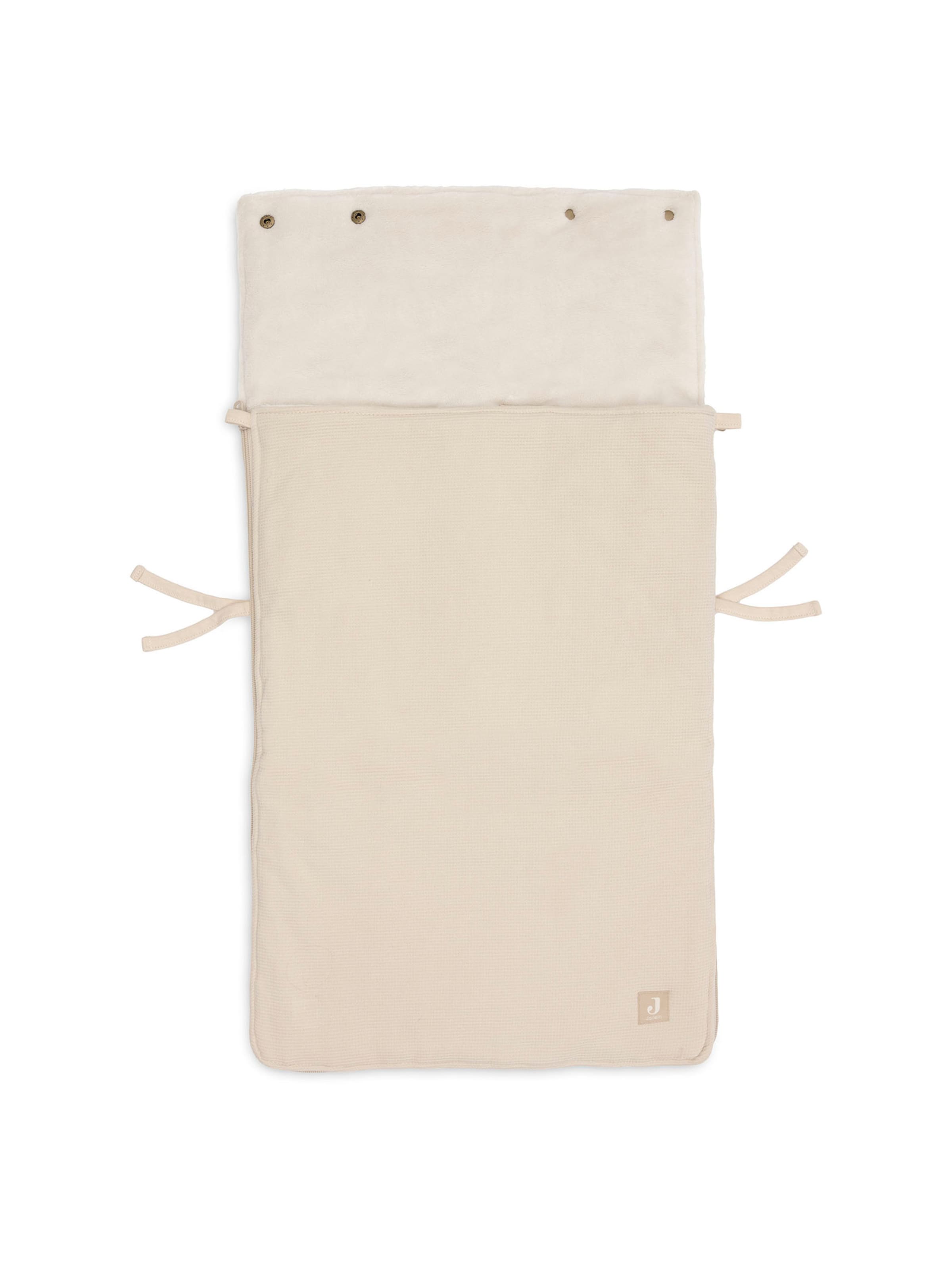 Jollein Babydeken 'Little Waffle' in Beige: voorkant