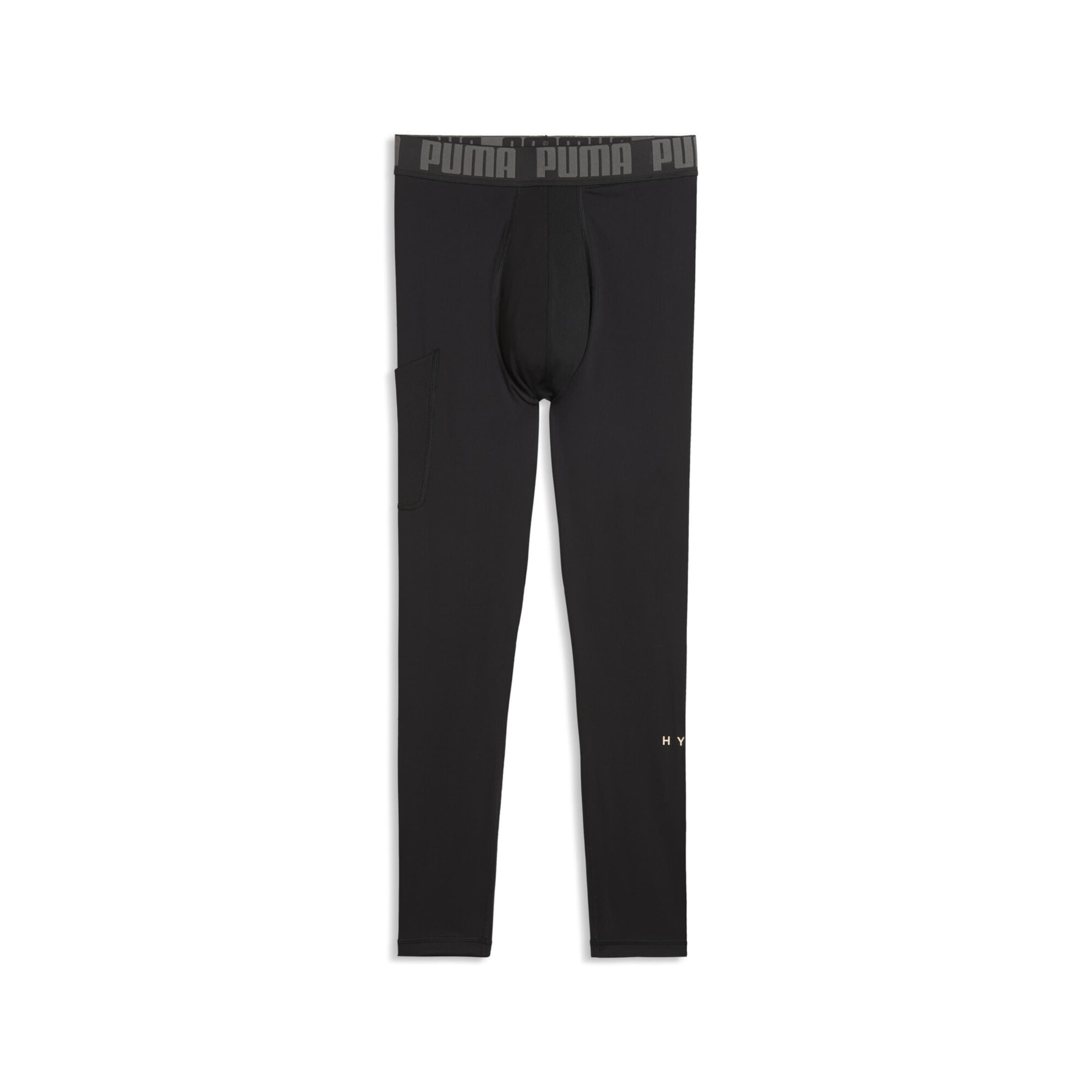 Coupe slim Pantalon de sport PUMA en noir : devant