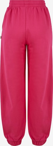 Urban Classics Tapered Trousers in Pink